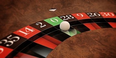 Live roulette table with professional croupier and betting interface